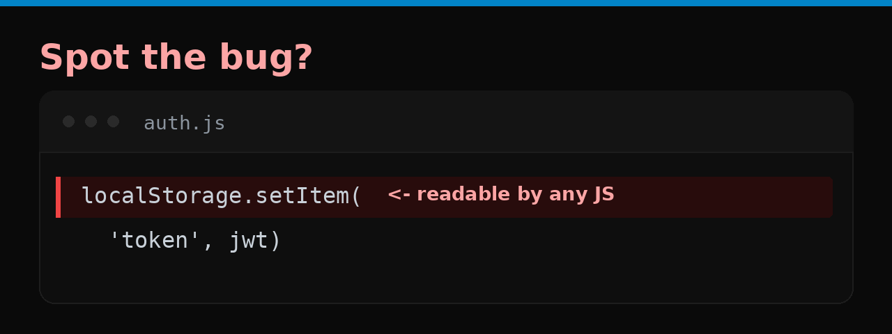 Spot the bug