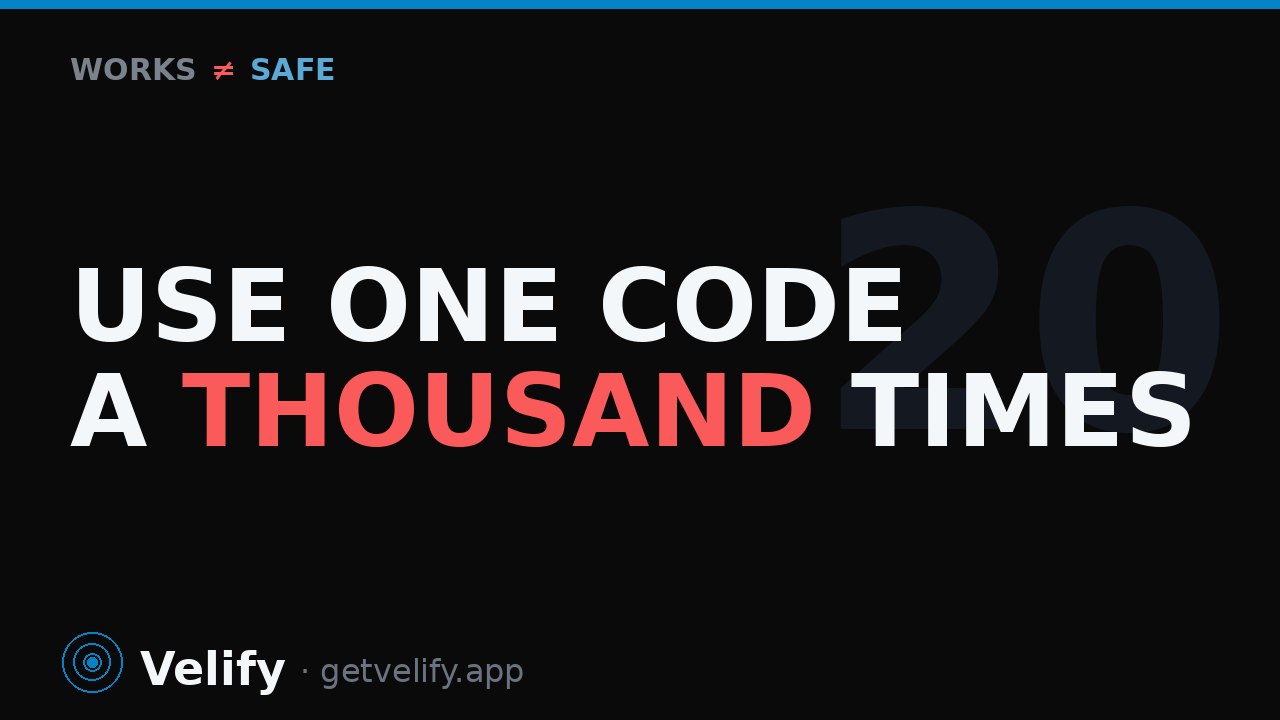 Use one coupon a thousand times
